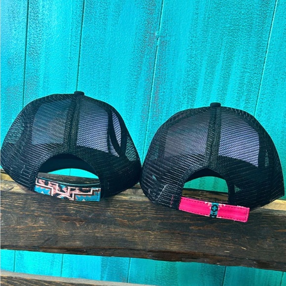 Kitty Kross Turquoise Cap - Picture 4 of 5